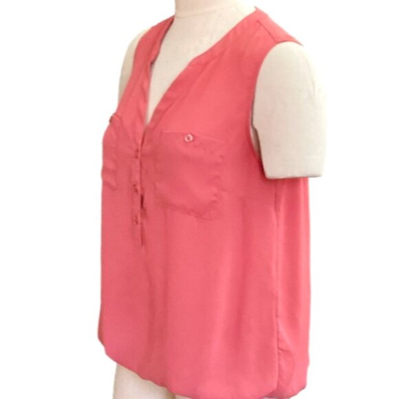 Bundle of 2 Soho New York & Co Sleeveless V-Neck Tops Sz M #348A - Picture 6 of 15